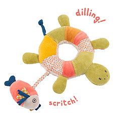 Achat Hochet Anneau Hochet Tortue "Les Papoum"