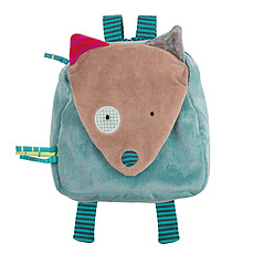 Achat Bagagerie enfant Sac à Dos "Les Jolis Pas Beaux" - Loup Bleu