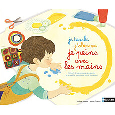 Achat Livre & Carte Je touche, j'observe, je peins avec les mains