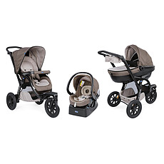 Achat Poussette combinée Poussette Trio Activ3 Top - Dove Grey