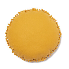 Achat Coussin Coussin Rond Sunny - Farniente Yellow