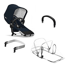Achat Accessoires poussette Ensemble d'extension Duo Donkey2 Châssis Aluminium - Bleu Marine