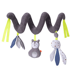 Achat Accessoires poussette Serpentin Renard Imprimé Bleu