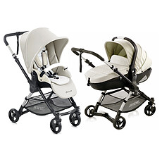 Achat Poussette combinée Poussette Duo Minnum et Siège Auto i-Matrix avec Base - Geo