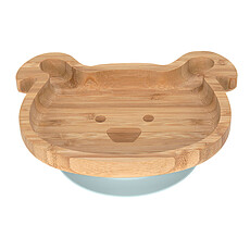 Achat Vaisselle & Couvert Assiette en Bois de Bambou Little Chums - Chien