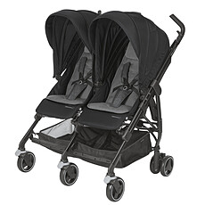 Achat Poussette multiple Poussette Double Dana For2 - Nomad Black