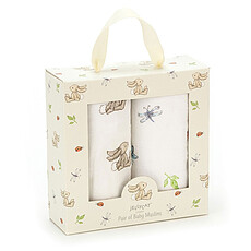 Achat Lange Lot de 2 Langes - Bashful Bunny