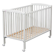 Achat Lit bébé Lit Bébé Arthur Blanc - 60 x 120 cm