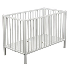 Achat Lit bébé Lit Bébé Pliant Roméo Blanc - 60 x 120 cm