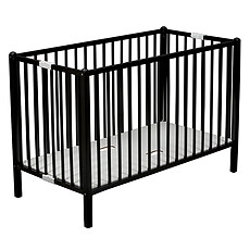 Achat Lit bébé Lit Bébé Pliant Roméo Noir - 60 x 120 cm