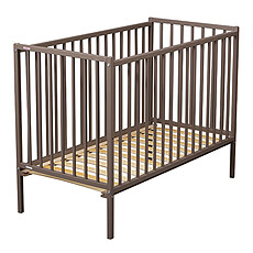 Achat Lit bébé Lit Bébé Rémi Taupe - 60 x 120 cm
