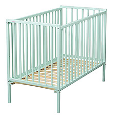 Achat Lit bébé Lit Bébé Rémi Vert Menthe - 60 x 120 cm