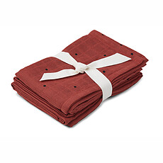 Achat Lange Lot de 2 Langes Hannah - Classic Dot Rusty