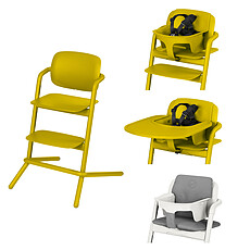 Achat Chaise haute Chaise Haute Lemo Complète - Canary Yellow