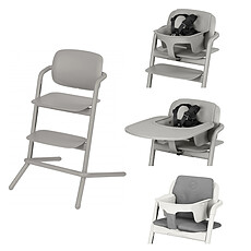 Achat Chaise haute Chaise Haute Lemo Complète - Storm Grey