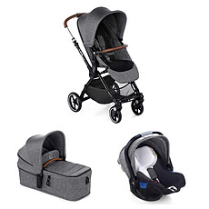 Achat Poussette combinée Poussette Trio Kendo Nacelle Micro et Siège Auto Koos i-Size - Squared