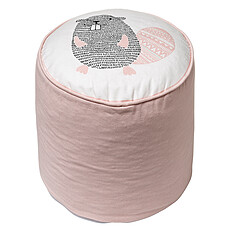 Achat Coussin Coussin Pouf Castor - Rose Pastel