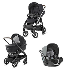 Achat Poussette combinée Poussette Quattro Aptica Châssis Graphite - Mystic Black