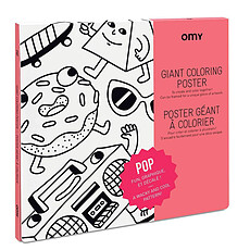 Achat Livre & Carte Poster à Colorier - Pop
