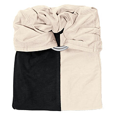 Achat Porte bébé La Petite Echarpe sans Noeud - Noir et Ecru