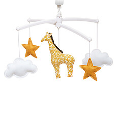 Achat Mobile Mobile Musical Girafe - Jaune