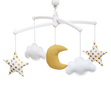 Achat Mobile Mobile Lune et Etoiles - Gold