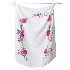 Achat Lange Lange en Coton et Cartes - Stay Wild My Child
