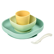 Achat Coffret repas Set de Vaisselle 4 Pièces - Yellow