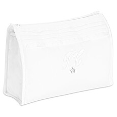 Achat Trousse Trousse de Toilette Monogramme - Blanche