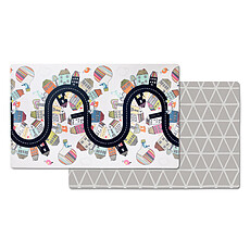 Achat Tapis éveil Tapis de Jeux Réversible Village Coloré