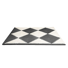 Achat Tapis éveil Tapis de Jeux Carrelage en Mousse - Geo Noir et Crème