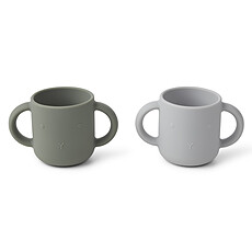 Achat Tasse & Verre Lot de 2 Tasses Gene Rabbit Faune Green - 160 ml