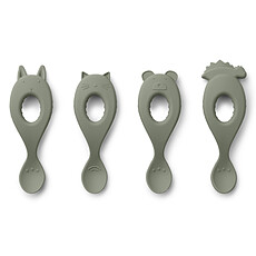 Achat Vaisselle & Couvert Lot de 4 Cuillères Liva - Faune Green