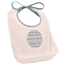Achat Bavoir Bavoir d'Apprentissage - Pink Grid