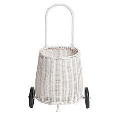 Achat Panier & corbeille Panier Enfant en Rotin Luggy - Blanc