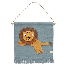 Achat Objet décoration Tapis Mural Jumping Lion