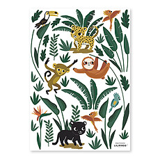 Achat Sticker Stickers - Petits animaux de la Jungle
