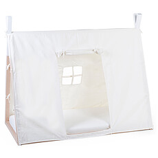 Achat Lit bébé Toile pour Lit Bébé Tipi Blanc - 70 x 140 cm