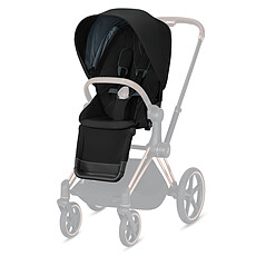 Achat Accessoires poussette Habillage Siège Priam - Deep Black