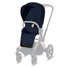 Achat Accessoires poussette Habillage Siège Priam Plus - Midnight Blue