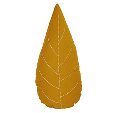 Achat Coussin Coussin Feuille - Ocre