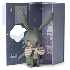 Achat Peluche Lapin Vert + Boîte Cadeau
