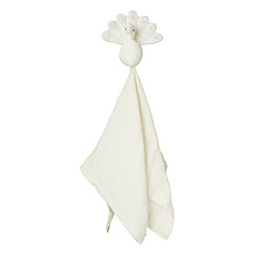 Achat Doudou Doudou Paon - Blanc Crème