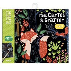 Achat Livre & Carte Mes Cartes à Gratter - Forêt