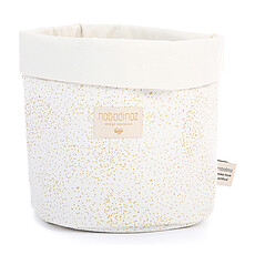 Achat Panier & corbeille Panier de Rangement Panda Medium - Gold Bubble & White