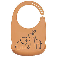 Achat Bavoir Bavoir Silicone Deer Friends - Moutarde