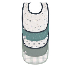 Achat Bavoir Lot de 5 Bavoirs Eponge Garden Explorer - Vert