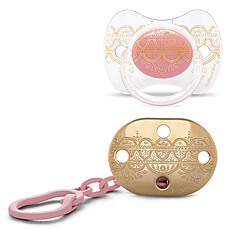 Achat Sucette Pack Ethnic Rose - 4/18 Mois