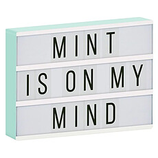 Achat Lampe à poser Lightbox - Vert Menthe