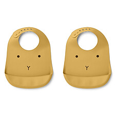 Achat Bavoir Lot de 2 Bavoirs Tilda - Rabbit Yellow Mellow